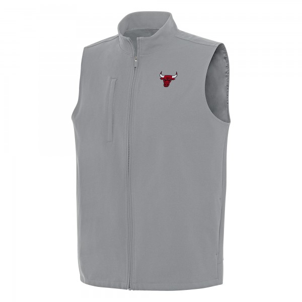 Жилетка Chicago Bulls Antigua Gray Regard