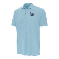 Поло Charlotte Hornets Antigua Twine - Light Blue