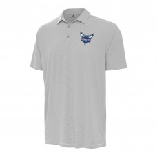 Поло Charlotte Hornets Antigua Twine - Gray