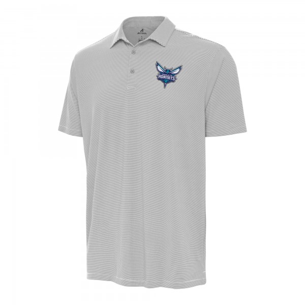 Поло Charlotte Hornets Antigua Twine - Gray
