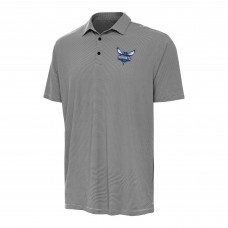 Поло Charlotte Hornets Antigua Twine - Black