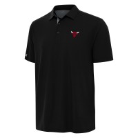 Поло Chicago Bulls Antigua Black/Gray Era
