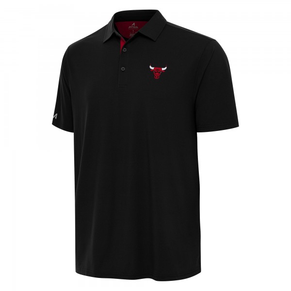Поло Chicago Bulls Antigua Black/Red Era