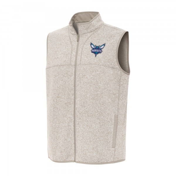 Жилетка Charlotte Hornets Antigua Fortune - Oatmeal