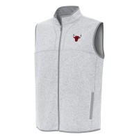 Жилетка Chicago Bulls Antigua Heather Gray Fortune