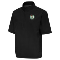 Ветровка на короткой молнии Boston Celtics Antigua Brisk - Black