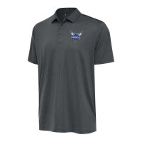 Поло Charlotte Hornets Antigua Ellipse - Pewter