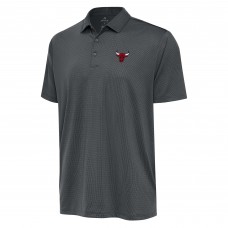 Поло Chicago Bulls Antigua Pewter Ellipse