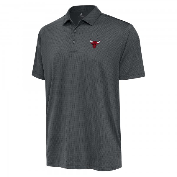 Поло Chicago Bulls Antigua Pewter Ellipse