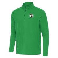 Кофта на короткой молнии Boston Celtics Antigua Intent - Kelly Green