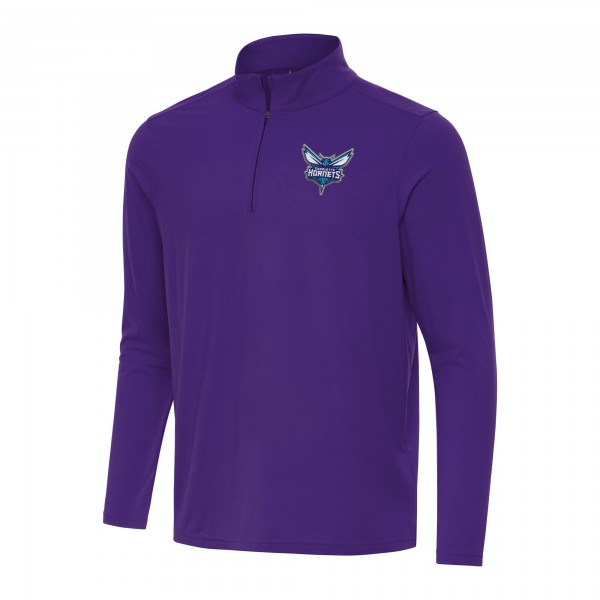 Кофта на короткой молнии Charlotte Hornets Antigua Intent - Purple