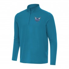 Кофта на короткой молнии Charlotte Hornets Antigua Intent - Teal