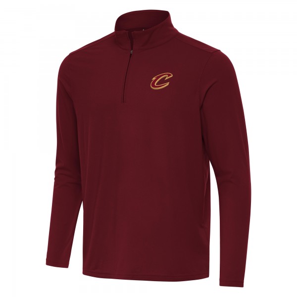 Cleveland Cavaliers Antigua Wine Intent Quarter-Zip Top