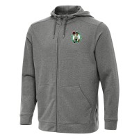 Толстовка на молнии Boston Celtics Antigua Effortless - Heather Charcoal