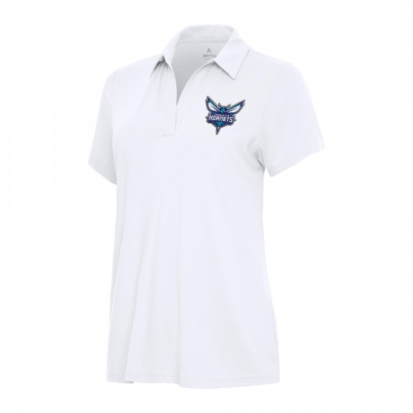 Поло WoCharlotte Hornets Antigua White Era