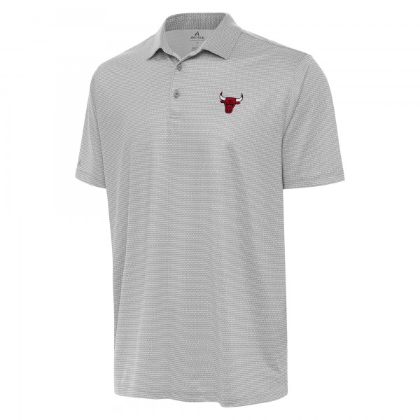 Поло Chicago Bulls Antigua Gray/White Rings