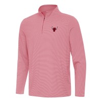 Кофта на короткой молнии Chicago Bulls Antigua Twine - Red