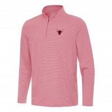Кофта на короткой молнии Chicago Bulls Antigua Twine - Red