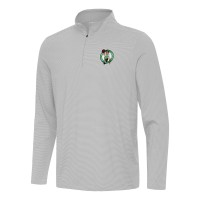 Кофта на короткой молнии Boston Celtics Antigua Twine - Gray
