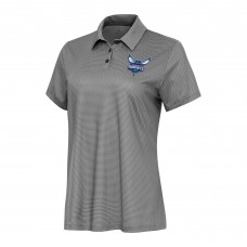 Поло WoCharlotte Hornets Antigua White Rings