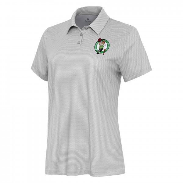 Поло Boston Celtics Antigua Womens Rings - White