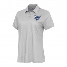 Поло WoCharlotte Hornets Antigua White Rings