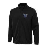 Кофта на молнии Charlotte Hornets Antigua Links 2 Golf - Black