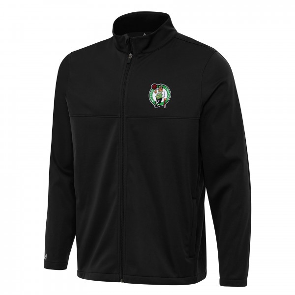 Кофта на молнии Boston Celtics Antigua Links 2 Golf - Black