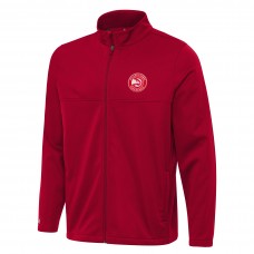 Кофта на молнии Atlanta Hawks Antigua Links 2 Golf - Red