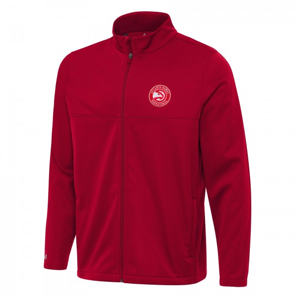 Кофта на молнии Atlanta Hawks Antigua Links 2 Golf - Red