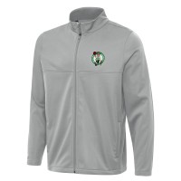 Кофта на молнии Boston Celtics Antigua Links 2 Golf - Gray