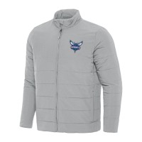 Куртка Charlotte Hornets Antigua Swelter Puffer - Gray