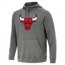 Толстовка Chicago Bulls Antigua Heather Black Cloud