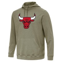 Толстовка Chicago Bulls Antigua Cloud - Heather Olive