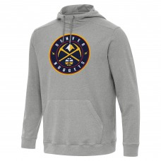 Толстовка Denver Nuggets Antigua Heather Gray Cloud