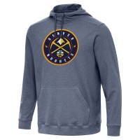 Толстовка Denver Nuggets Antigua Heather Navy Cloud