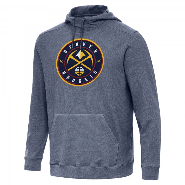 Толстовка Denver Nuggets Antigua Heather Navy Cloud
