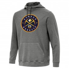 Толстовка Denver Nuggets Antigua Heather Black Cloud