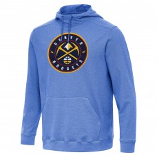 Толстовка Denver Nuggets Antigua Heather Blue Cloud