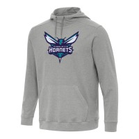 Толстовка Charlotte Hornets Antigua Cloud - Heather Gray