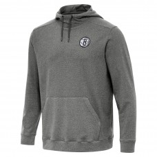 Толстовка Brooklyn Nets Antigua Cloud - Heather Black