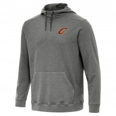 Cleveland Cavaliers Antigua Heather Black Cloud Pullover Hoodie