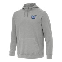 Толстовка Charlotte Hornets Antigua Cloud - Heather Gray