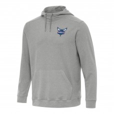 Толстовка Charlotte Hornets Antigua Cloud - Heather Gray