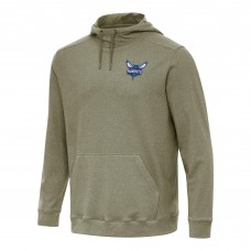 Толстовка Charlotte Hornets Antigua Cloud - Heather Olive