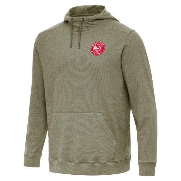 Толстовка Atlanta Hawks Antigua Cloud - Heather Olive