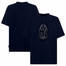 New York Yankees x AC Milan Navy Logo Graphic T-Shirt
