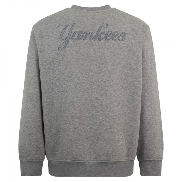 Кофта New York Yankees x AC Milan Heather Gray Script Fleece