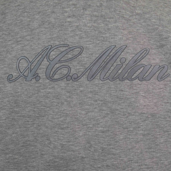 Кофта New York Yankees x AC Milan Heather Gray Script Fleece