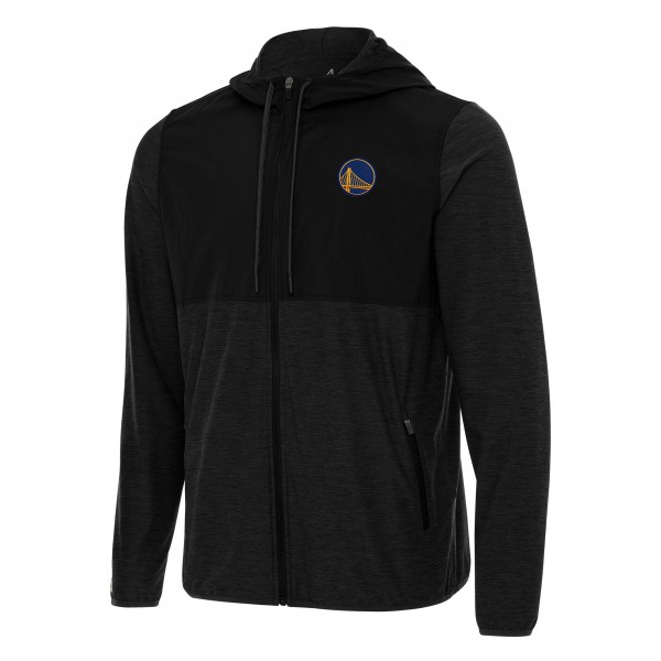 Толстовка на молнии Golden State Warriors Antigua Sway - Black